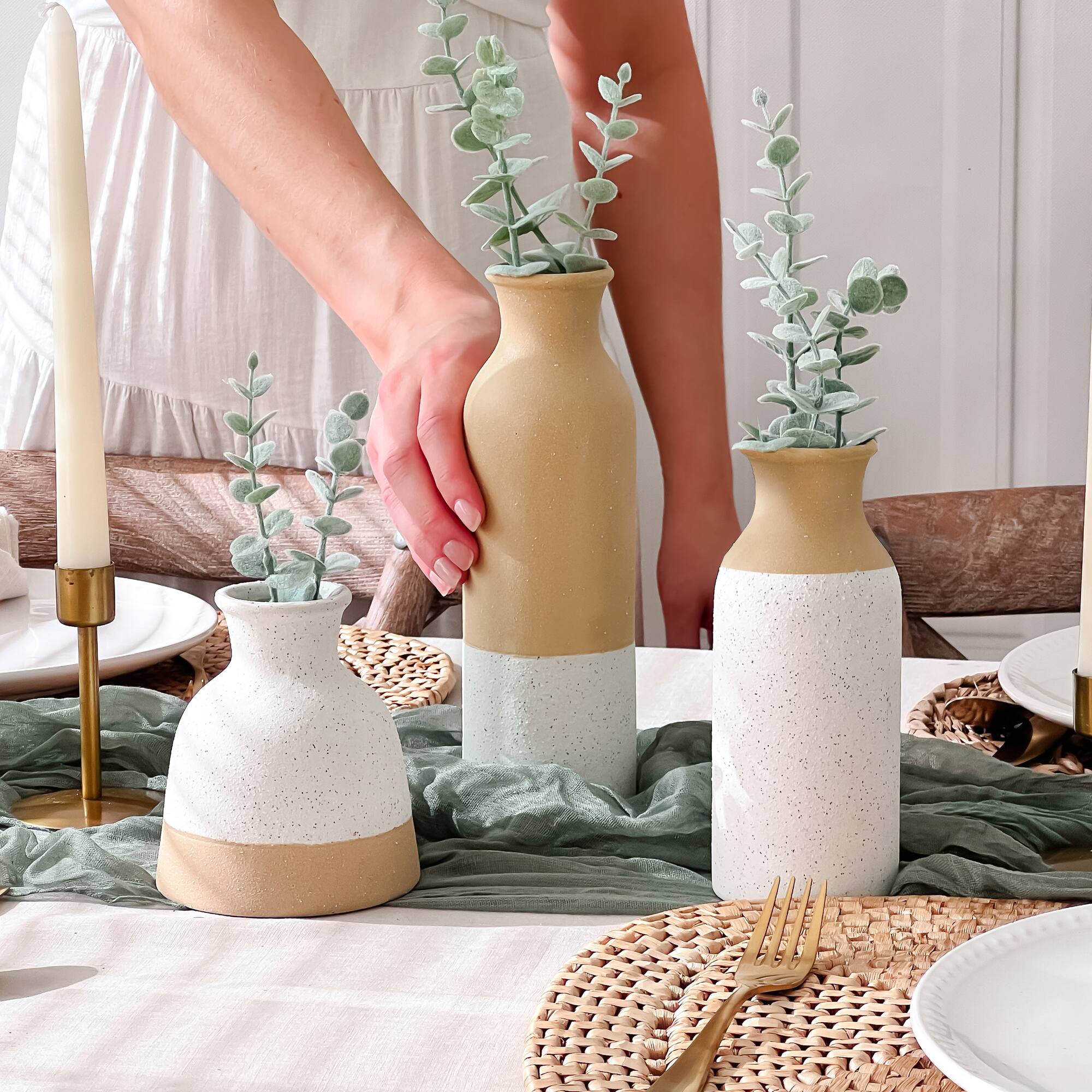 Kate Aspen® Modern Farmhouse Vase Set